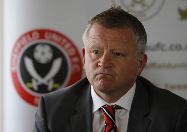 Chris Wilder won't be taken for a ride in the transfer market Â©2016 Sport Image all rights reserved