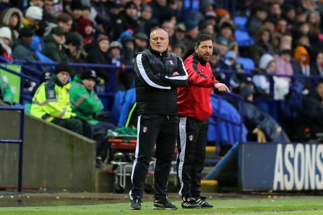 Nicky Eaden's one match as Neil Redfearn's No 2