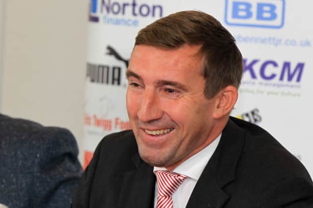 New manager Alan Stubbs
