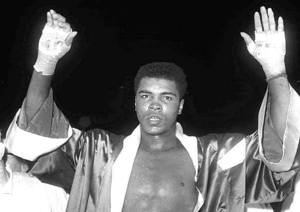 Muhammad Ali, who has died at 74. PRESS ASSOCIATION Photo.