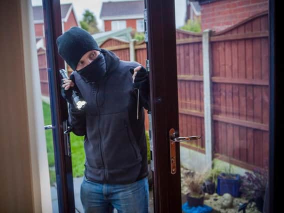 A burglary warning has been issued
