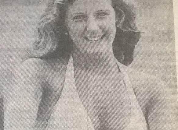 Girls in bikinis were the order of the day in local newspapers.