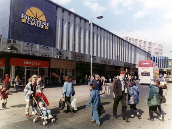 The Frenchgate Centre in the 1980s.