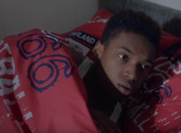 'Cristiano Ronaldo' wakes up in the body of a Sheffield lad in the new Nike advert. CREDIT Youtube/Nike