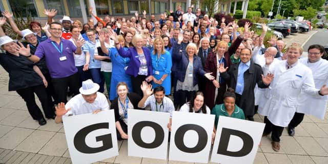 Staff celebrate as Sheffield Teaching Hospitals NHS Foundation Trust receives an overall rating of Good by the Care Quality Commission (CQC) with many services rated as Outstanding.