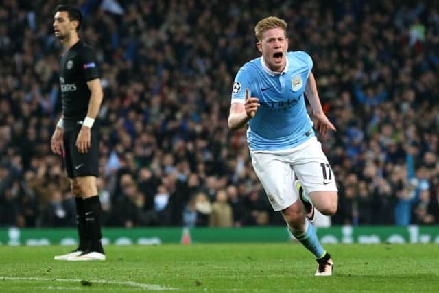 Manchester City and Belgium's Kevin de Bruyne
