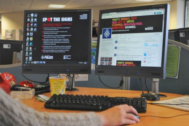South Yorkshire Police live-tweet incidents during the night of the England vs Russia match at Euro 2016, June 11.