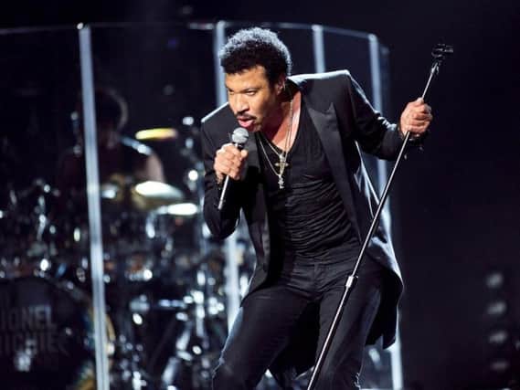 Lionel Richie, who is performing at Sheffield Arena on June 22