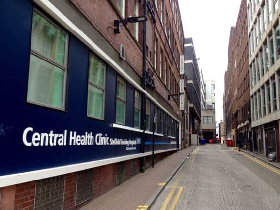 A new sexual health clinic has opened in Sheffield city centre after the facility in Mulberry Street, pictured, shut its doors