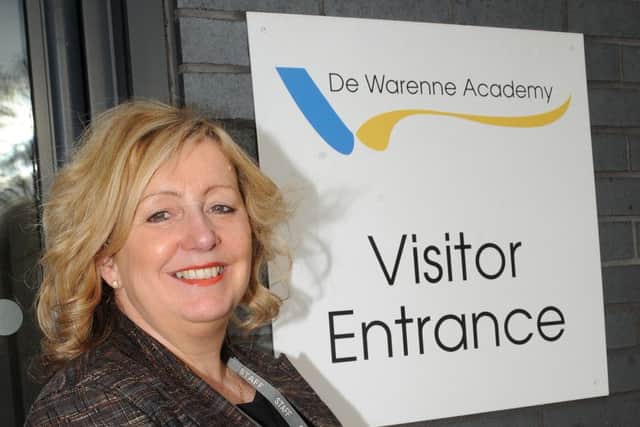 De Warenne Academy head teacher Gill Pollard after the schools Ofsted report. Picture: Andrew Roe