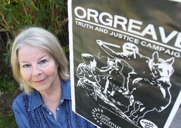Barbara Jackson, Orgreave Truth and Justice Campaign.