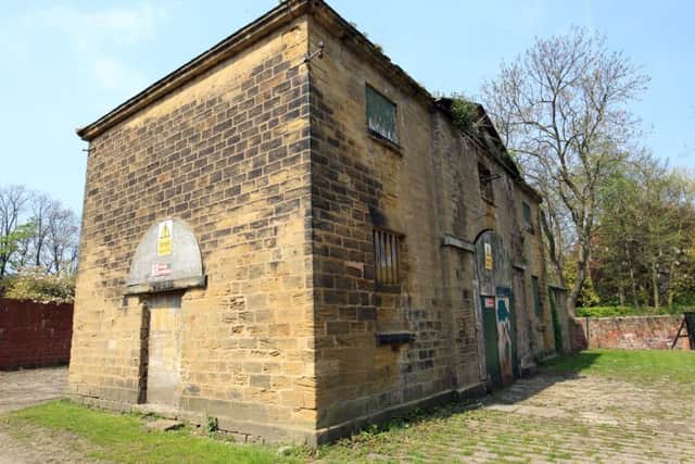 The old Coachhouse in Hillsborough Park