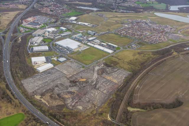 The AMRC and the Advanced Manufacturing Park from the air