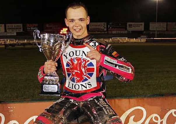Josh Bates, Sheffield Tigers speedway and U21 champ