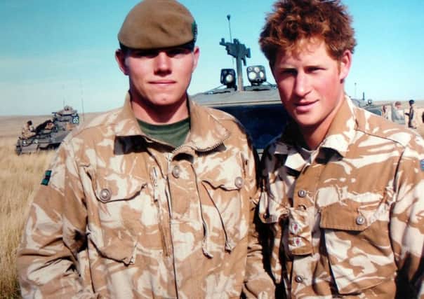 Corporal Liam Riley served with Prince Harry at a military training unit in Canada in 2007.