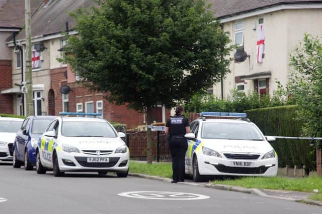 Police at Nether Shire Lane