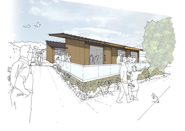 An artist's impression of the new education centre
