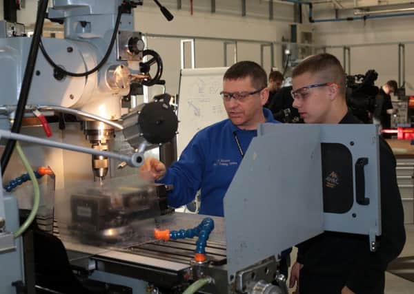 Apprentices training at the AMRC Training Centre