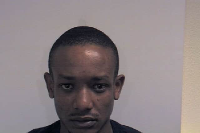A 27-year-old man has been found guilty of raping and robbing a number of women in Doncaster in 2014.
Jean Butoyi was on trial at Sheffield Crown Court last week charged with two counts of rape, four counts of robbery and one count of theft.
- See more at: http://southyorks.police.uk/news-syp/man-found-guilty-rapes-and-robberies-doncaster#sthash.buosRsV1.dpuf