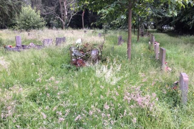 The graveyard at St John the Evangelist Church in Newbold. Picture by John Brough.