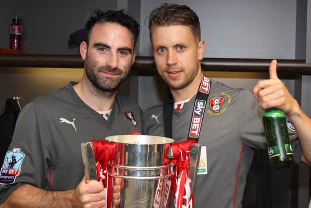 A League One promotion winner with Craig Morgan