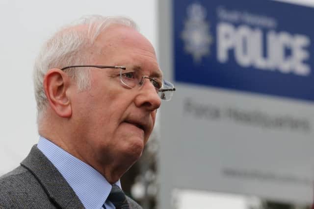 South Yorkshire Police Crime Commissioner Dr Alan Billings