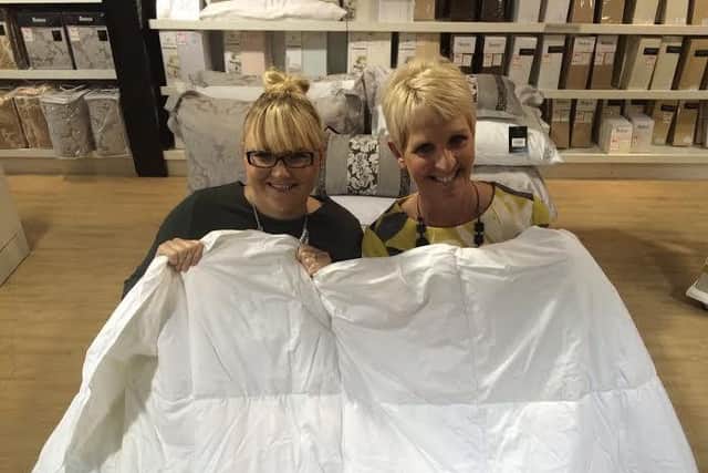 Lyndsey Parry and Cheryl Sadler from Lakeside Village