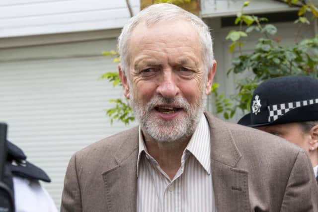 Labour Party leader Jeremy Corbyn leaves his home in north London, after he promoted key allies as the revolt against his leadership of the Labour Party continued. Photo credit Rick Findler/PA Wire
