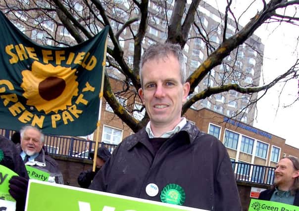 Sheffield Green Party's Councillor Rob Murphy.