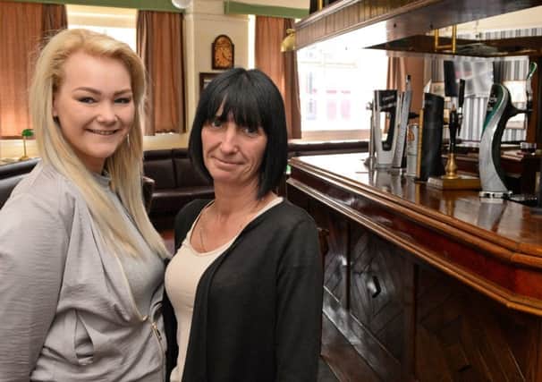 Terrie-Jane Fairclough, manager and Zoe Fairclough, Bar staff, pictured inside the newly refurbished Horse and Jockey pub. Picture: Marie Caley