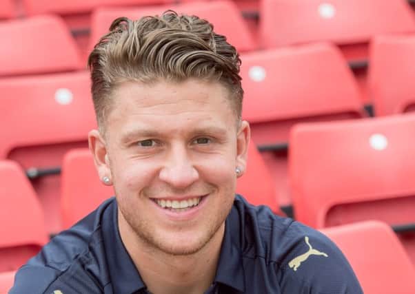 New Barnsley signing George Moncur at Oakwell