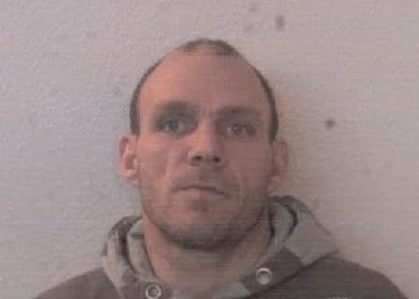 Shane Daley, jailed for burglary