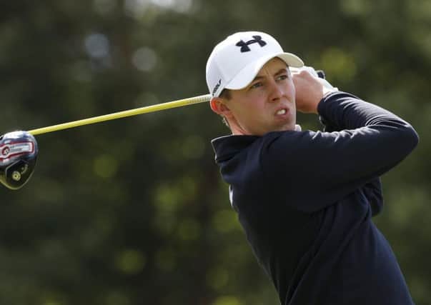 Matthew Fitzpatrick endured a tricky opening day at the Scottish Open