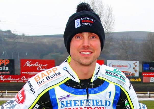 Simon Stead represented Sheffield Tigers alongside Kyle Howarth in the Premier League Pairs
