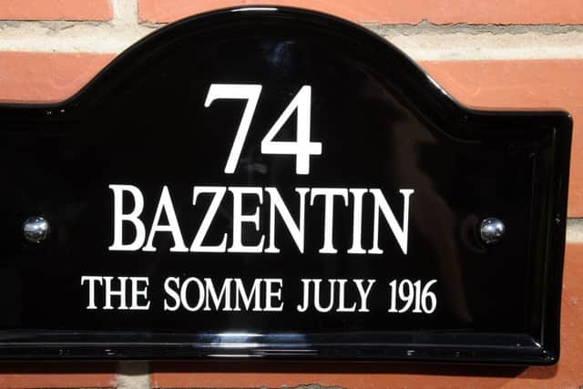 The house name sign on Wheel Lane, at Joe Dunn's house. Picture: Andrew Roe