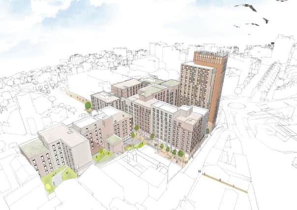 Hollis Croft plans include an 18-storey tower fronting Broad Lane