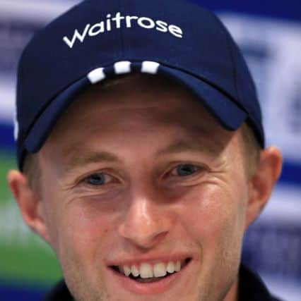 England's Joe Root during a press conference at Lord's, London.