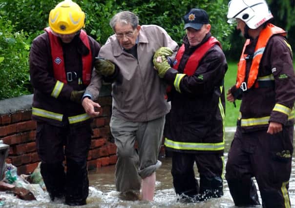 Floodpl: Firefighters rescue OAP's from Ecclesfield