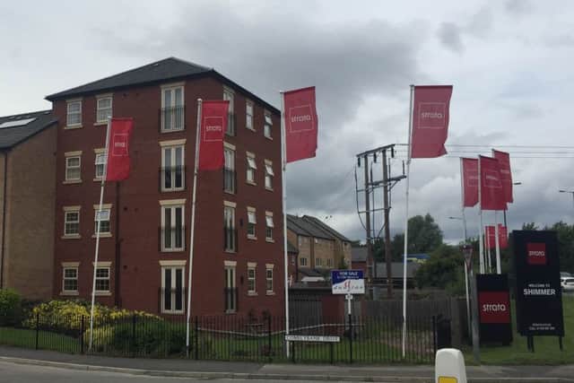 The Shimmer estate in Mexborough, which may be demolished to make way for the HS2 rail link