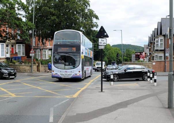 North Sheffield Better Buses project are aiming to address problems for buses along the route between Ecclesfield and the City Centre, including Barnsley Road, near the junction with Orphanage Road and Scott Road.. Picture: Andrew Roe