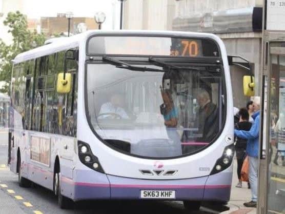 A First bus