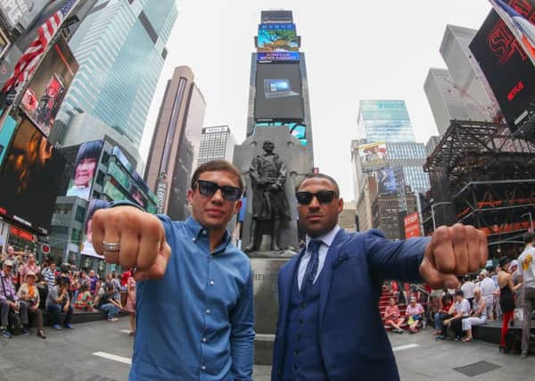 GGG and Kell Brook in New York