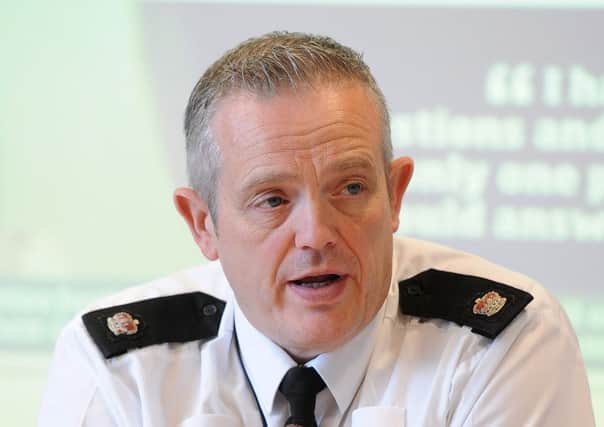 Tim Innes, district commander of South Yorkshire Police.