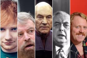 Just some of the famous Yorkshire folk who have helped put the county on the map. (left to right singer Ed Sheeran, actors Brian Blessed and Patrick Stewart, former Prime Minister Harold Wilson and TV star Keith Lemon).