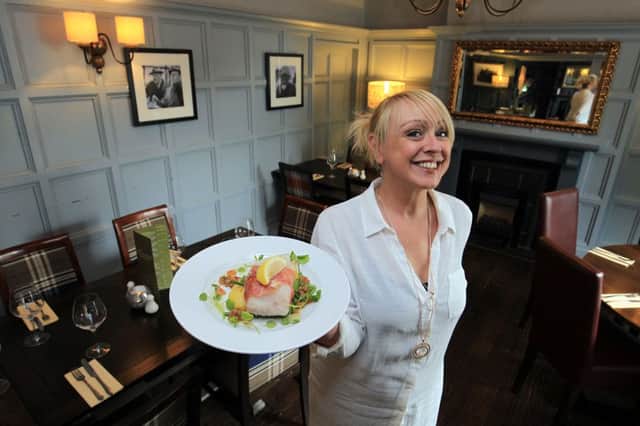 Food review at The Millhouses on Abbeydale Road, Sheffield. Pictured is leaseholder Kaye Pigott. Photo: Chris Etchells