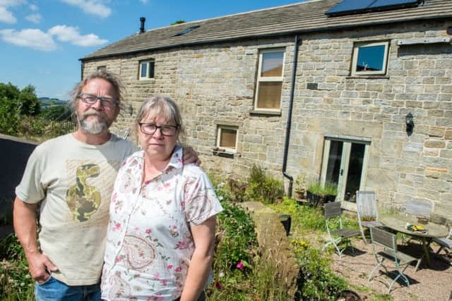 Barbara and Chris Bristow who run Greave House Farm in Sheffield