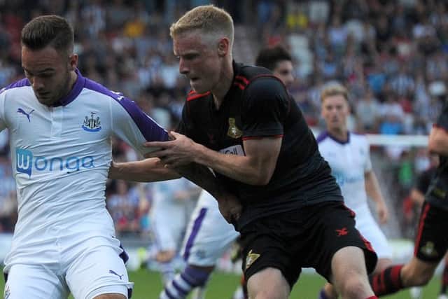 Craig Alcock is facing a lengthy spell on the sidelines with an ankle injury