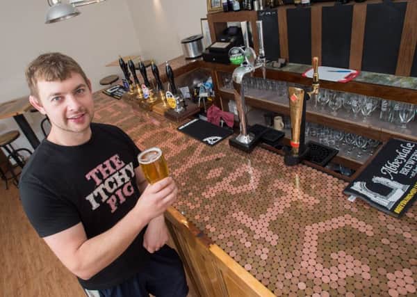 Ted Finley is about to open the Itchy Pig Alehouse, Sheffield's latest 'micropub' on Glossop Road in Broomhill
Picture Dean Atkins