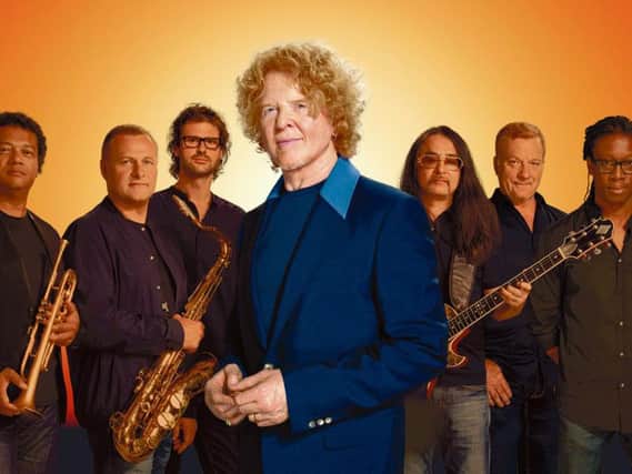 Simply Red are at Doncaster Racecourse this weekend.