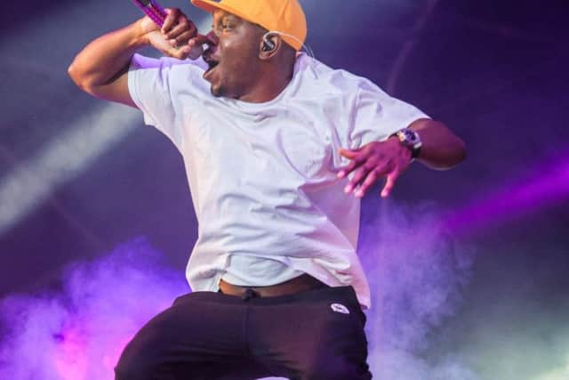 Dizzee Rascal got fans jumping and going Bonkers at Tramlines Pictures by Glenn Ashley and Dean Atkins